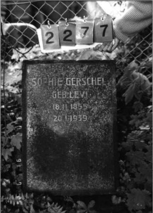 Grabstein 2277 [Hahn S. 74 Grab-Nr. Ur.I-112]