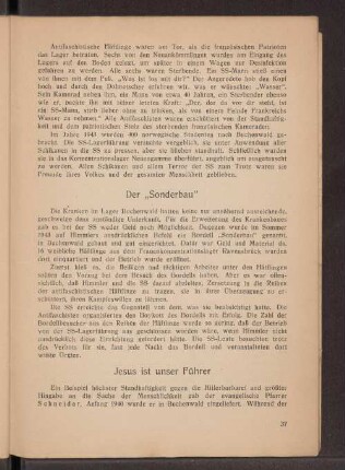 Der "Sonderbau"