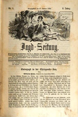Jagd-Zeitung. 2, 2. 1859