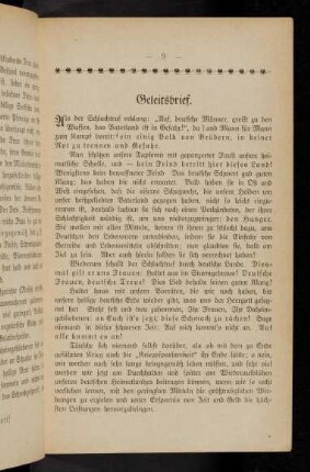9-12, Geleitsbrief