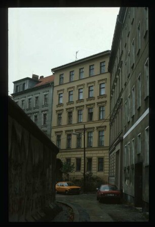 Diapositive: Leuschnerdamm 9, 1986