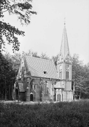 Evangelische Waldkirche, Ansicht von Südwesten