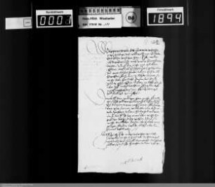 . 1575: September-Dezember 1575