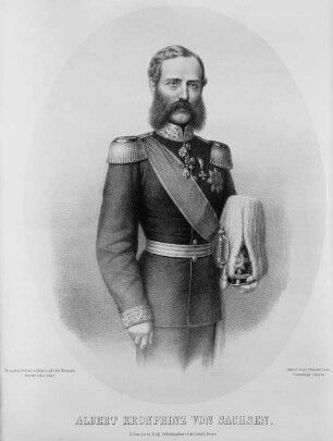 König Albert von Sachsen als Kronprinz