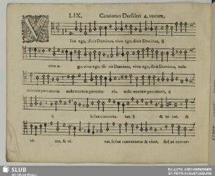 LIX. Vivo ego dicit Dominus