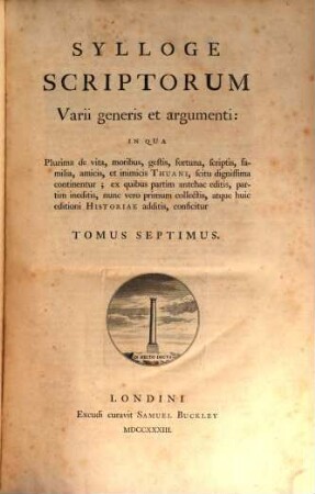 Historiarum sui temporis ... libri CXXXVIII. 7
