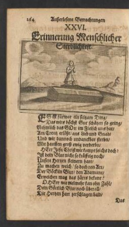 XXVI. Erinnerung Menschlicher Sterblichkeit.