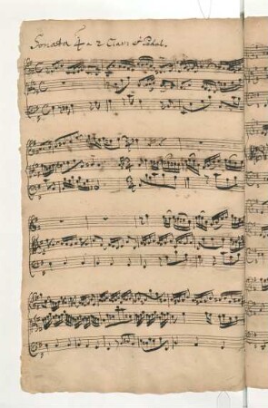 Sonaten; org; e-Moll; BWV 528