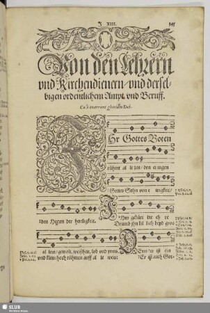 VIII. Von den Kirchendienern.