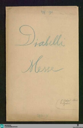 3 Masses - Don Mus.Ms. 2412