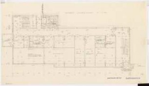 Stadttheater, Bottrop: Grundriss Untergeschoss 1:50