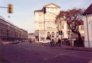 Ist - Zustand der Paulinenstraße des oberen Teils. Detmold. Paulinenstr. Papierabzug