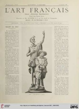 No. 20 (11 Septembre 1887) – No. 29 (13 Novembre 1887)
