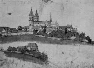 Ansicht des Ehemaligen Benediktinerklosters Sankt Michael