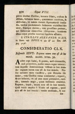 350-360, Consideratio CLX - CLXIV
