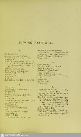 Sach- und Namenregister