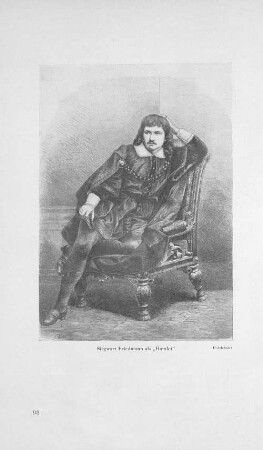 Siegwart Friedmann als "Hamlet"