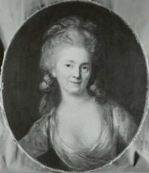 Unbekannte Dame in weißem Kleide (Bildnis Marie Madeleine Dutour, geb. ?haye)