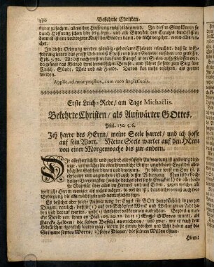 130-141, Erste Leich-Rede