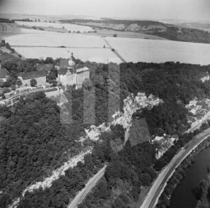 Altes Schloss in Dornburg/Saale : Blickrichtung Norden
