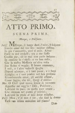 Atto Primo