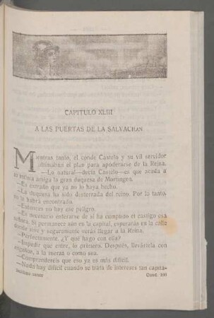 Capítulo XLIII - A las puertas de la salvación