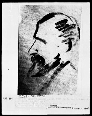 Richard Hamann (1879-1961), Professor für Kunstgeschichte in Marburg