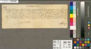 Papst Clemens XI. gewährt dem Kloster Drolshagen einen siebenjährigen Ablaß.