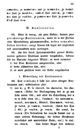 II. Konsonanten.