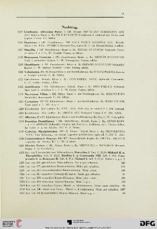 Nachtrag (Nr. 1215-1241)