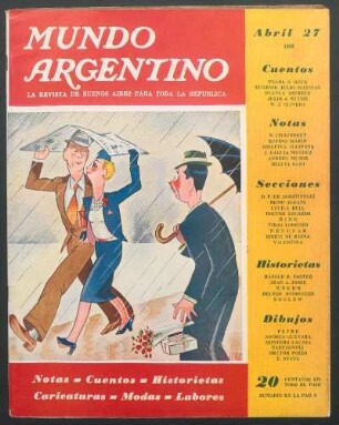 [Una pareja enamorada bajo la lluvia] [Dibujo]