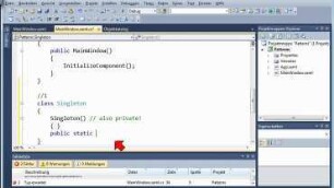 08.1_2 Design Patterns, Singleton-Pattern