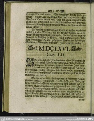 Das MDCLXVI. Jahr