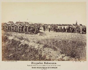 Düppel - Düppeler Schanzen, eroberte dänische Kanonen