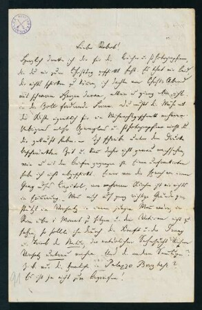Brief vom 27. Dec. 1872