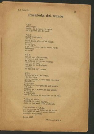 Parábola del Surco