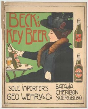Plakat: Beck´s Key Beer