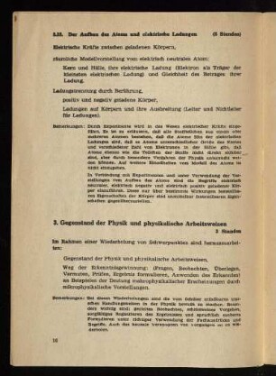 3. Gegenstand der Physik und physikalische Arbeitsweisen