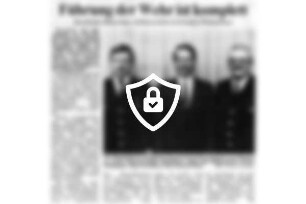 Führung der Wehr ist komplett