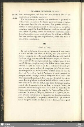 III Serres Et Abris