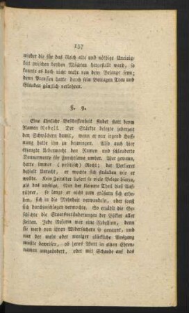 § 9. Rebell. Erörterung dieser Benennung ...