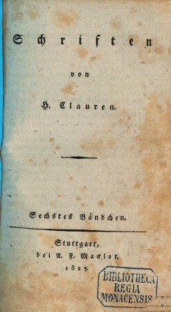 Schriften, 6