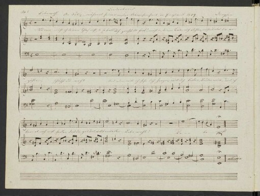Lebewohl; V, pf; a-Moll; H 236,1