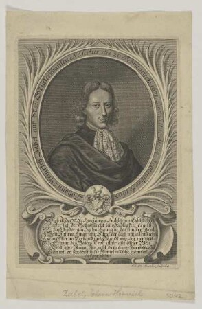 Bildnis des Johann Heinrich Zabel