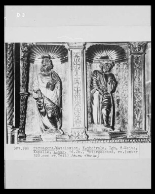 Männliche Heiligenfiguren