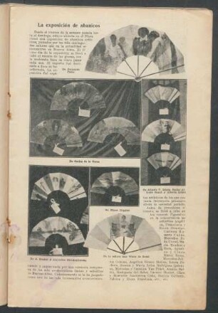 La exposición de abanicos