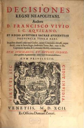 Decisiones Regni Neapolitani