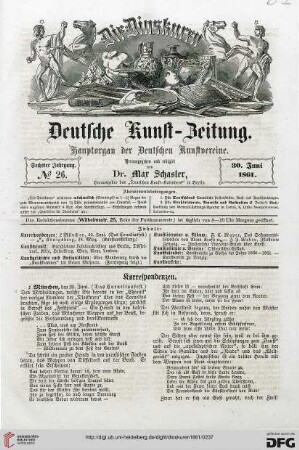 Nr. 26 (30. Juni 1861)