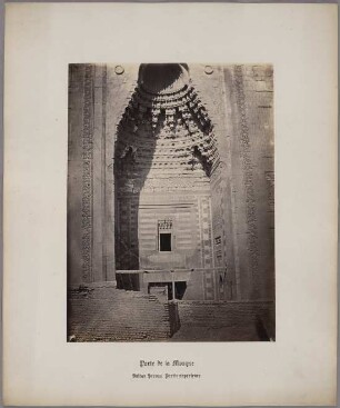 Porte de la Mosque, Sultan Hassan, Partie supérienre, No. 24