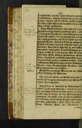 [Ca. 1600 bis 1614]